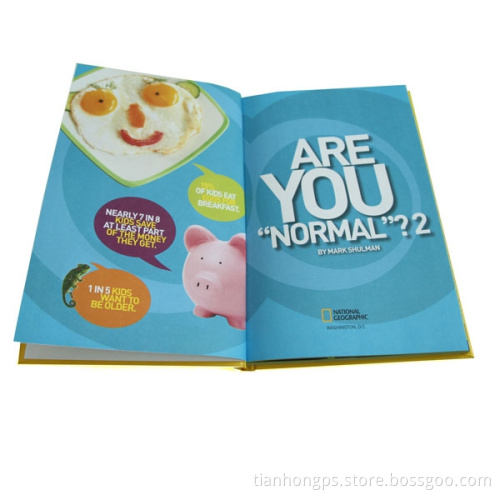 Nice Look Hard Cover Book Printing Service (OEM-BP17)